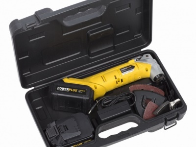 POWX1331LI - Aku multifunkční stroj / oscilační bruska 18 V Li-ion