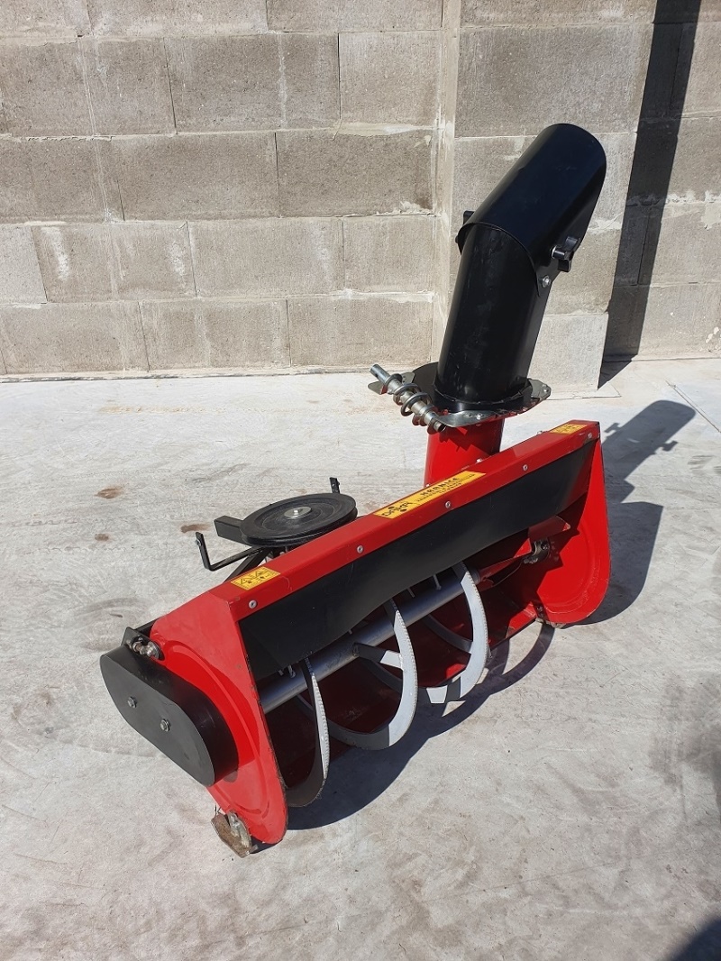 Sněžná fréza Dakr SF70 + sněžné řetězy