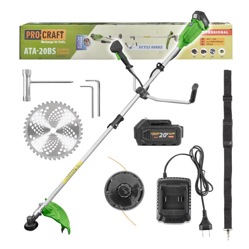 Aku křovinořez Procraft ATA-20BS