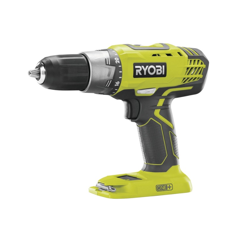 Ryobi R18DDP2-0 - aku 18 V vrtačka/šroubovák ONE+ (bez baterie a nabíječky)