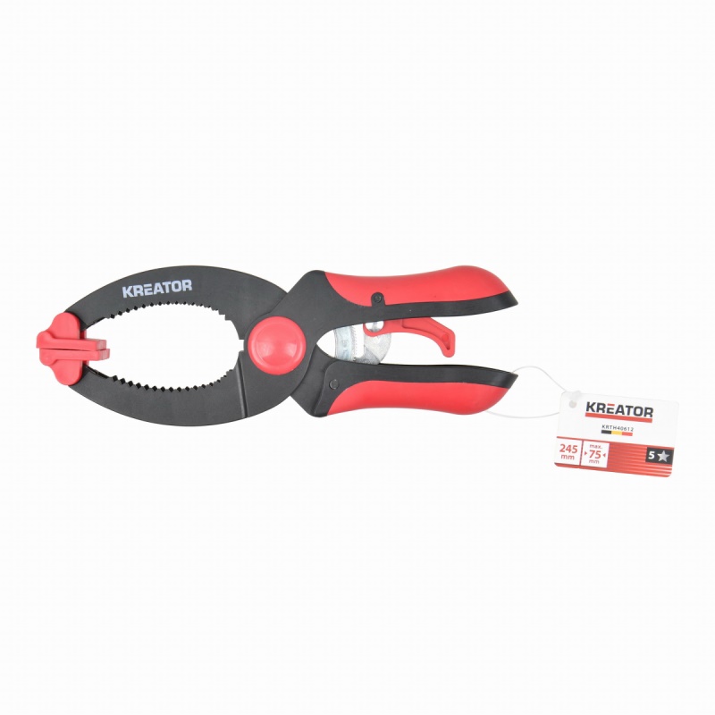 KRTH40612 - Ráčnová svěrka 75mm