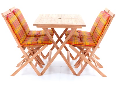 TEAK POHODA SET 4