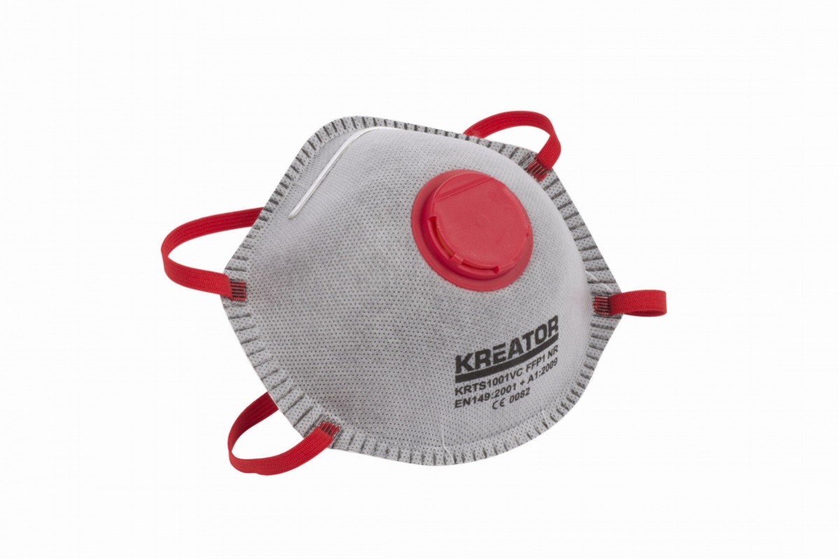 KRTS1001VC - Respirátor FFP1 2 ks VC s redukcí zápachu