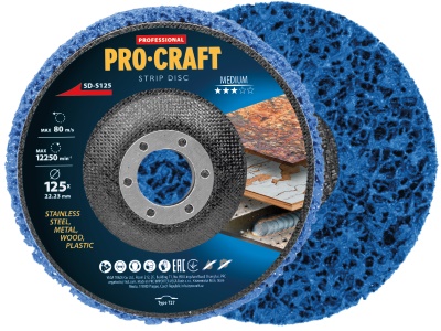 Kotouč brusný Clean & Strip Procraft SD-S125