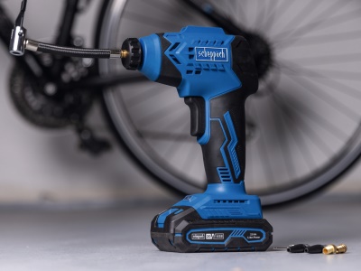 Scheppach C-AC20-X - 20 V IXES aku kompresor 7 bar (bez baterie a nabíječky)
