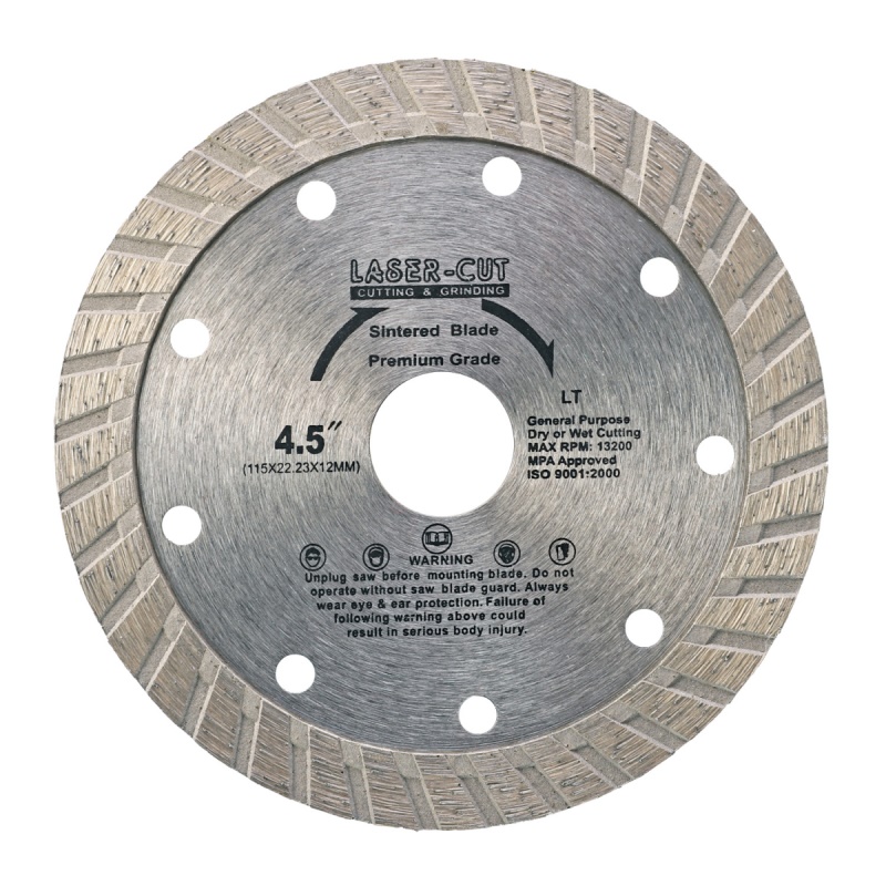 L00116 - Diamantový kotouč celoobvodový 115 x 22,23 x 12mm LT