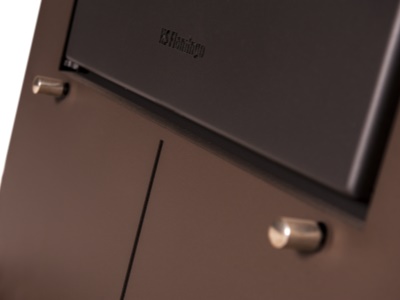 HS Flamingo Evenes hnědá sametová - krbová kamna