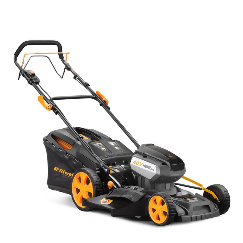 Riwall PRO RALM 4640SPi - aku 40 V travní sekačka 4v1 s pojezdem a bezuhlíkovým motorem (bez baterie a nabíječky)