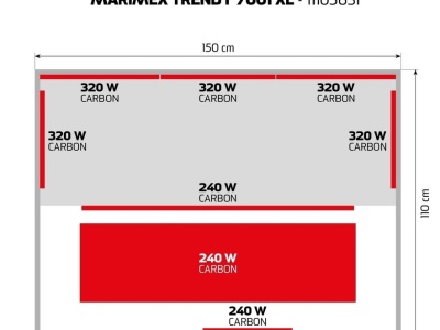 Infrasauna Marimex Trendy 7001 XL
