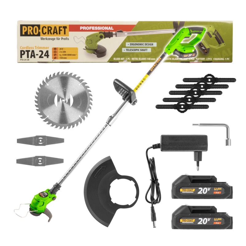Aku vyžínač Procraft PTA24