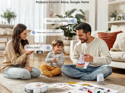 D20SMAX - Robotický vysavač Teendow 3v1 Pet Grooming Tool