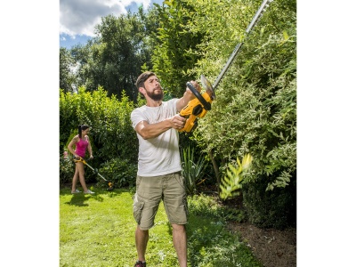 Riwall PRO RAHT 5220 set - plotostřih s aku motorem + 2Ah baterie + nabíječka 20 V