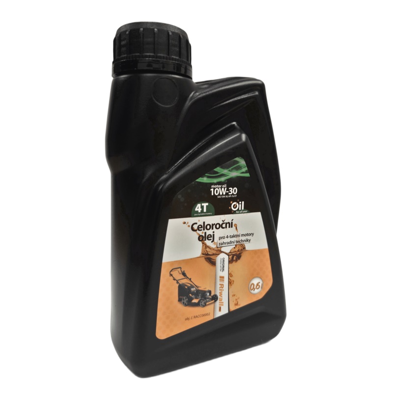 Riwall PRO Celoroční olej pro 4-taktní motory - 0,6 l (SAE10W-30)