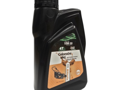 Riwall PRO Celoroční olej pro 4-taktní motory - 0,6 l (SAE10W-30)