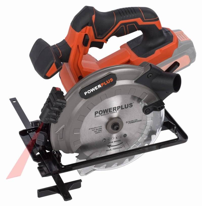 POWDP2520 - Aku okružní pila 20V 165mm LI-ION (bez baterie)