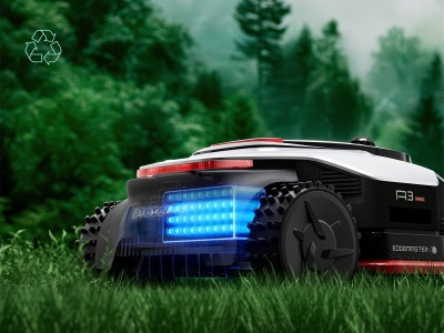 DREAME A3 AWD Pro 2500 - bezdrátová robotická sekačka ( 2500 m2 ) s pohonem všech kol