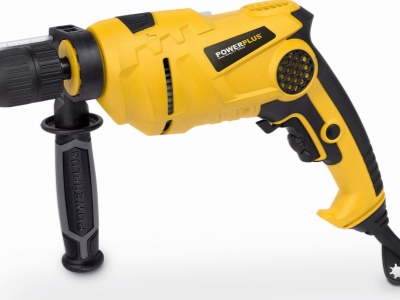 POWX027 - Elektrická vrtačka s příklepem 910 W