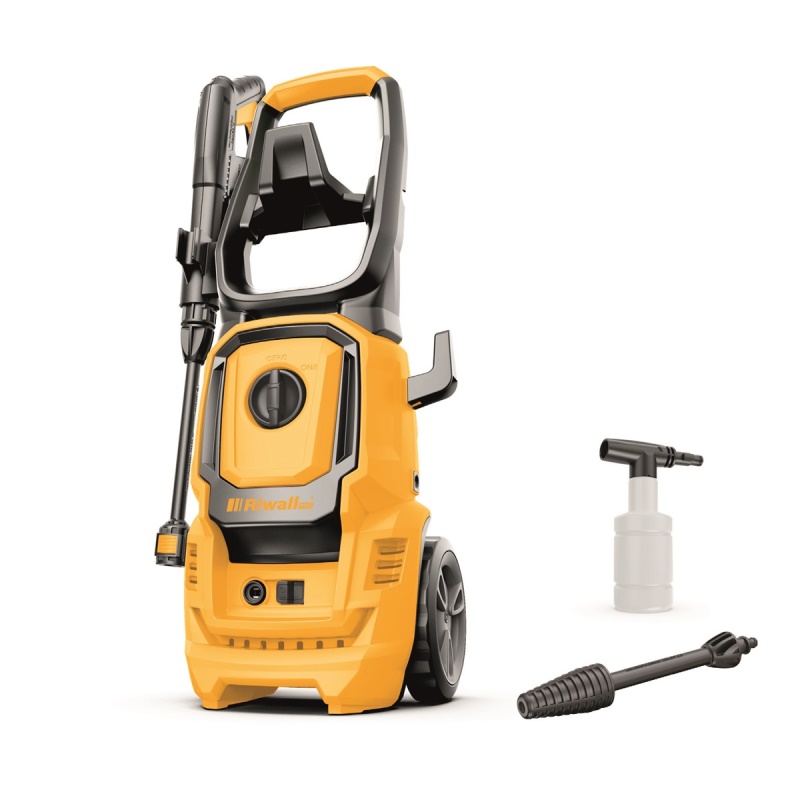 Riwall PRO REPW 130 SET - elektrická tlaková myčka 130 barů s příslušenstvím