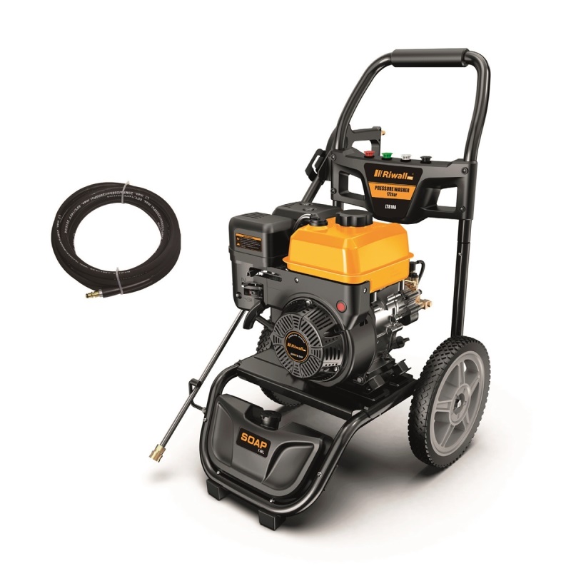Riwall PRO RPPW 207 SET - benzínová tlaková myčka 207 barů s příslušenstvím