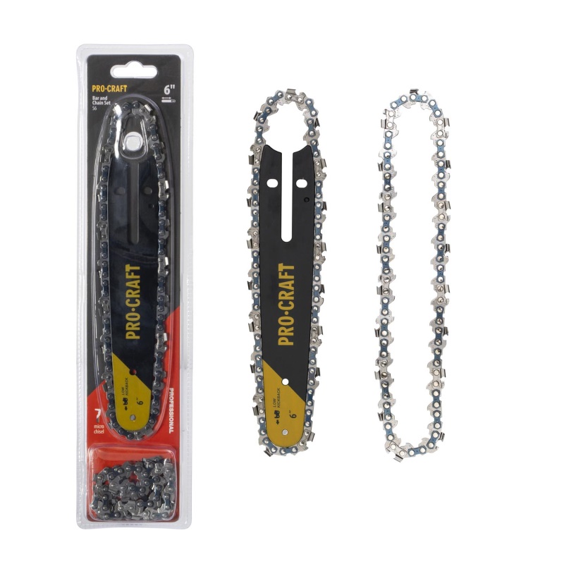 Sada pilových řetězů a lišty S6 (2 řetězy a 1 lišta)