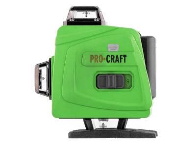 Laser zelený liniový, křížový samonivelační Procraft LE-4G