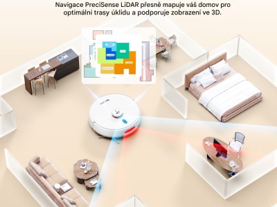 D20SMAX - Robotický vysavač Teendow 3v1 Pet Grooming Tool