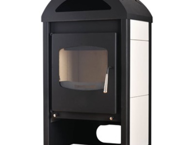 HS Flamingo MELAND bílá (bianco) - krbová kamna