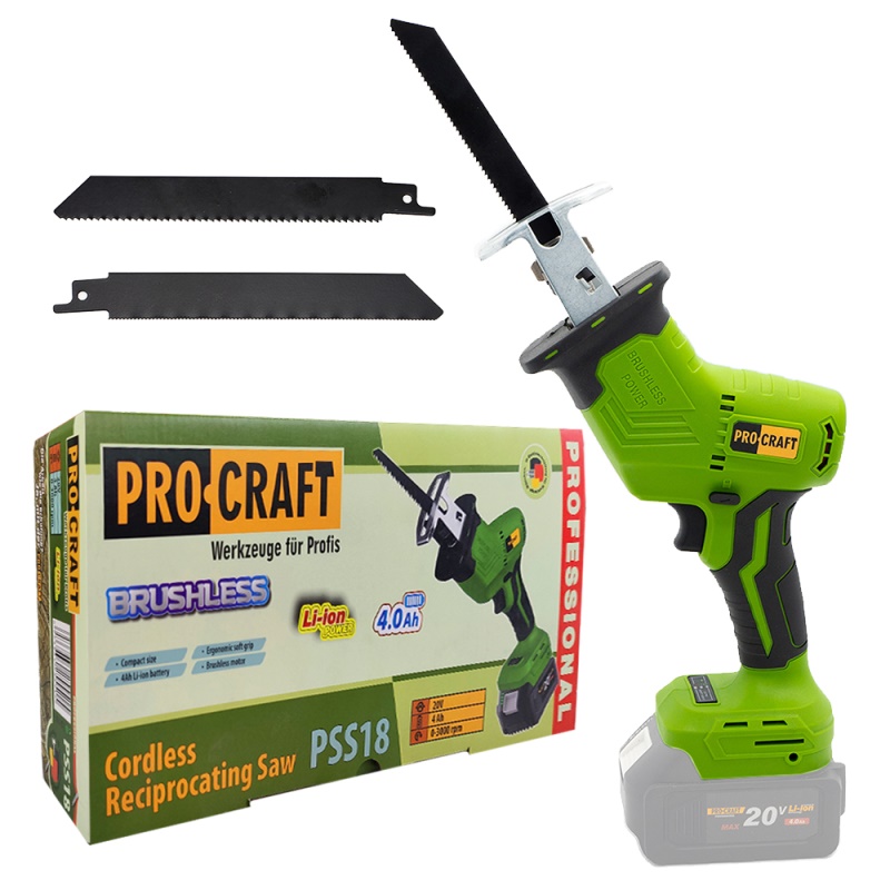 Pila ocaska aku Procraft PSS18 bez akumulátoru a nabíječky