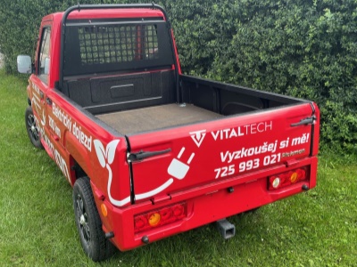 Pickman - elektrický automobil pick-u