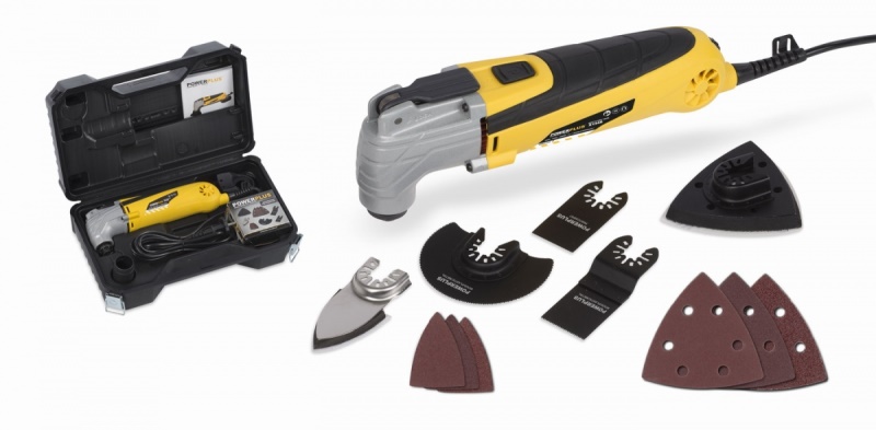 POWX1346 - Multifunkční stroj / oscilační bruska 300 W