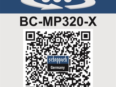 Scheppach BC-MP320-X-SET L - 2x 20 V IXES aku sekačka 3v1 + 4Ah baterie + nabíječka 2,4 A