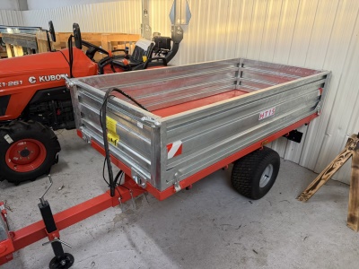 Hydraulicky sklopný vozík za malotraktor HT15