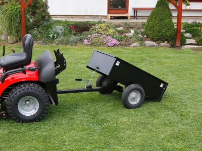 Vozík za traktor TDK - ČERNÁ
