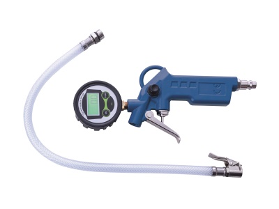 Scheppach Vzduchová pistole s digitálním manometrem