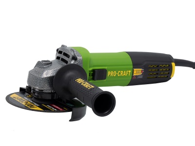 Bruska úhlová Procraft PW1050 + rychloupínací matice, 10x řezný kotouč, 2x lamelový kotouč