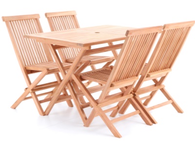 TEAK POHODA SET 4