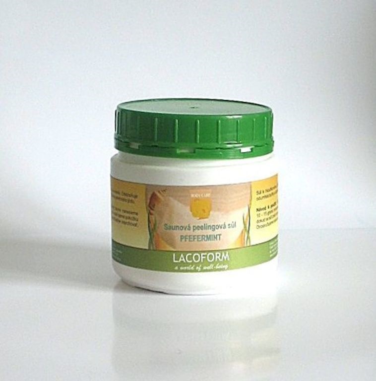 Sůl peelingová 500g - peppermint