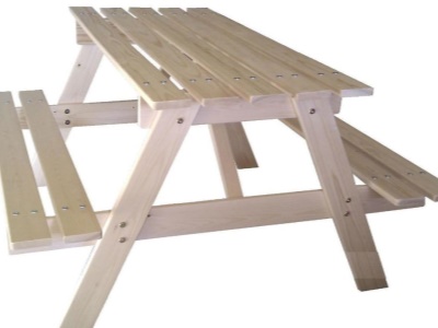 Sestava dětská dřevěná PIKNIK přírodní