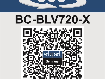 Scheppach BC-BLV720-X - 2x 20 V IXES aku vysavač/foukač 4v1 (bez baterie a nabíječky)