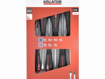 KRTH20003 - Sada šroubováků 7ks SL/PZ