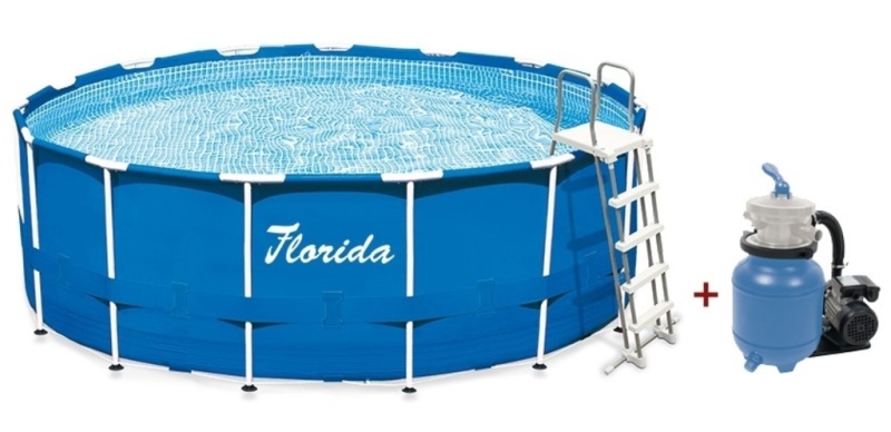 Bazén Florida 4,57 x 1,22 + PF ProStar 3 SET (2 kart.)