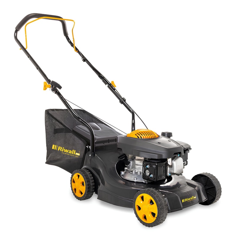 Riwall PRO RPM 4032 P - multifunkční travní sekačka 2v1 bez pojezdu