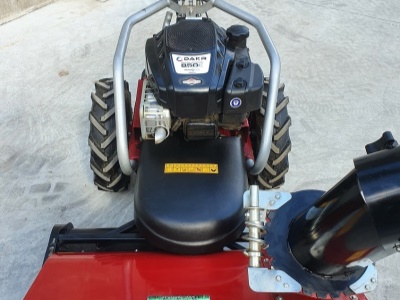 Sněžná fréza Dakr SF70 + sněžné řetězy