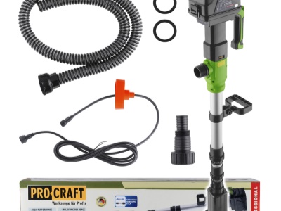 Aku ponorné čerpadlo do sudu Procraft CPN20bb (bez baterie a nabíječky)