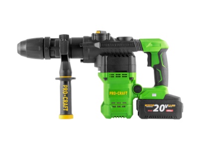 Aku vrtací kladivo  Procraft PHA50-1b-c SDS MAX
