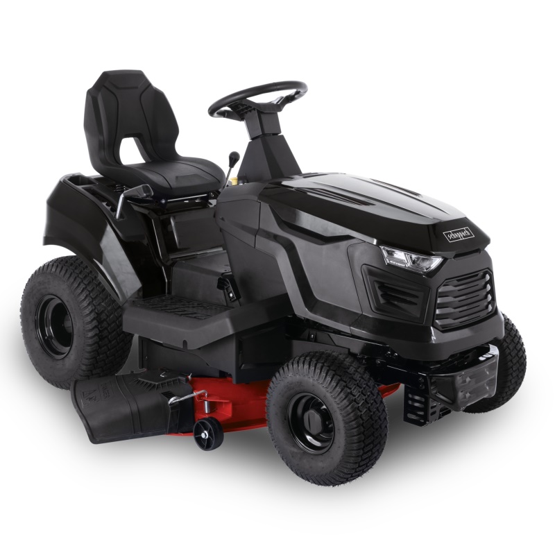 Scheppach TMR 452-98C-SD - travní traktor 98 cm s bočním výhozem a CVT převodovkou