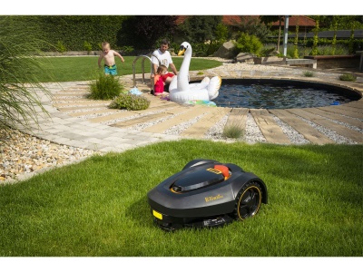 Riwall PRO RRM 600 - robotická aku sekačka 600 m2