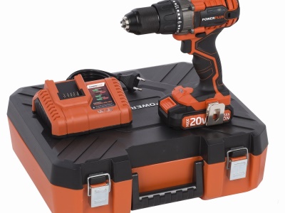 POWDP1515 - Aku šroubovák / vrtačka   plus  Nabíječka 20V/40V  plus  baterie 20V LI-ION