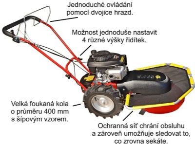 Bubnová sekačka Tekton GCVx 170 SUNI 2