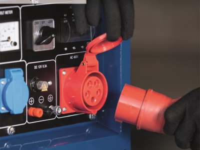 Scheppach SG 5200 D - Dieselová elektrocentrála 5 000 W s regulací AVR